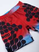 MANTO ORGANIC FIGHT SHORTS-RED